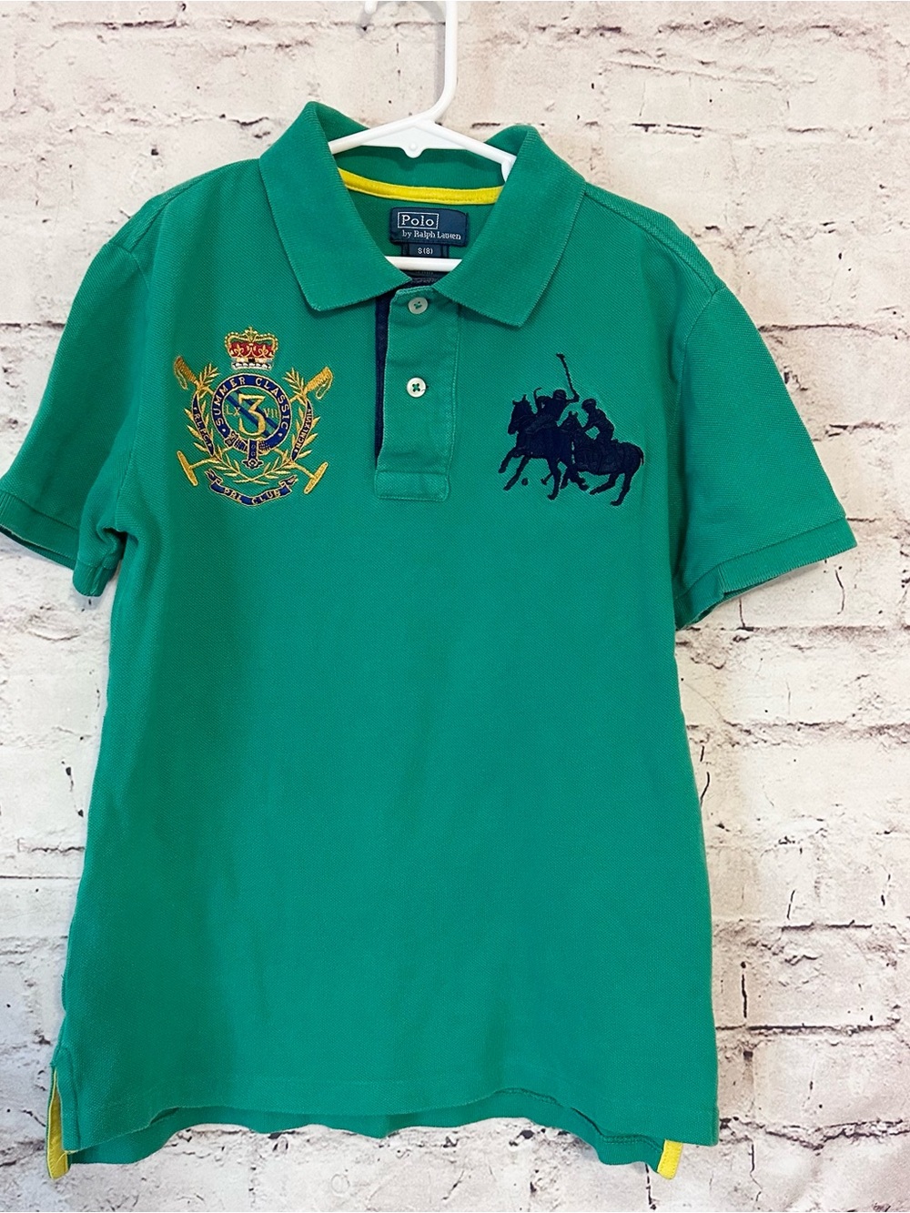 Ralph Lauren Boys' Teal Green Polo Shirt